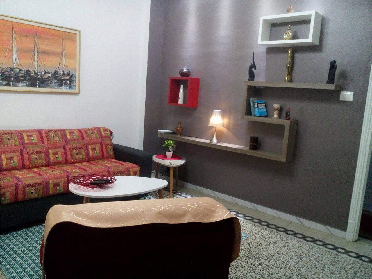 Bab Bhar Republique Location Appart. 3 pices Super app 3 pieces meuble prs carrefour lafayet