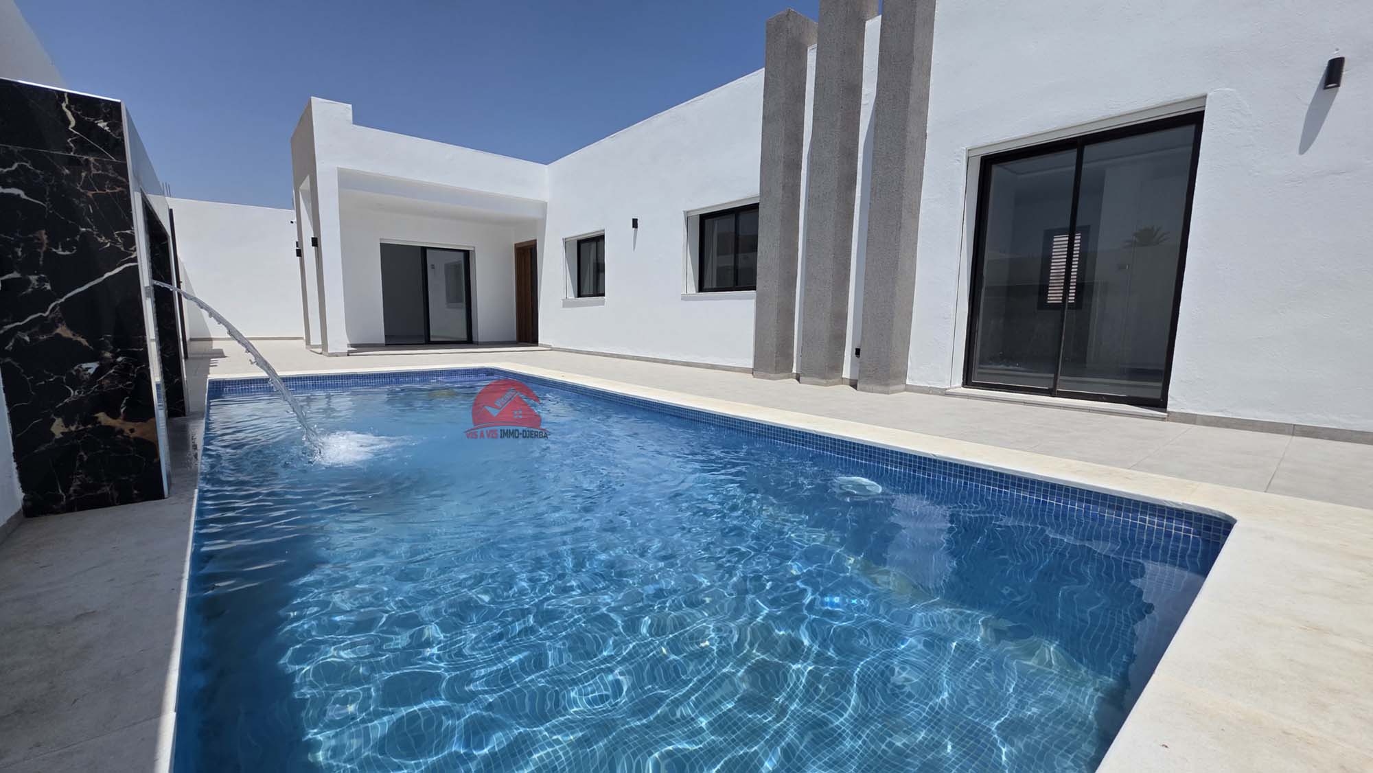 Djerba - Midoun Midoun Vente Maisons Villa titree a djerba tezdaine za  ref v718