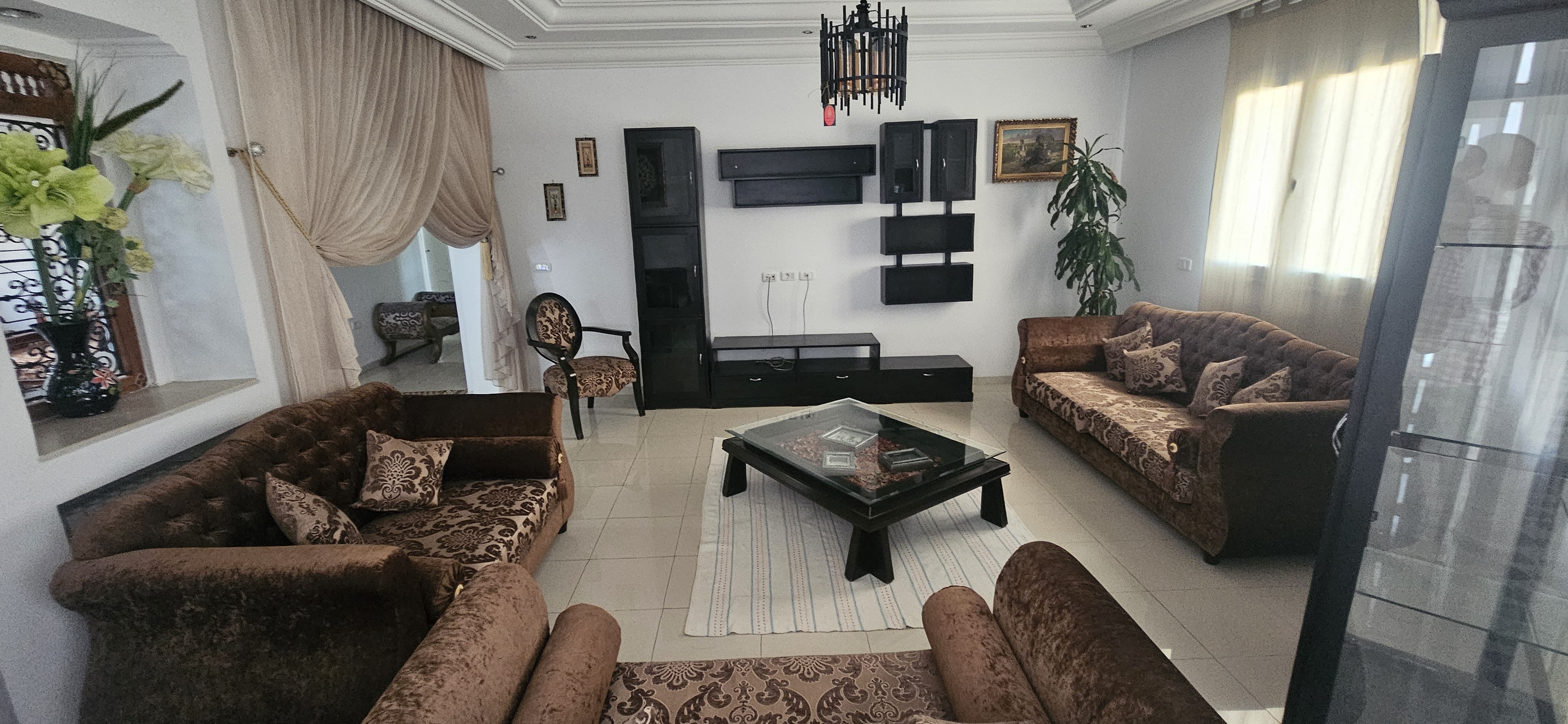La Marsa El Aouina Location Appart. 3 pices L'aouina al s4 tage de villa meubl