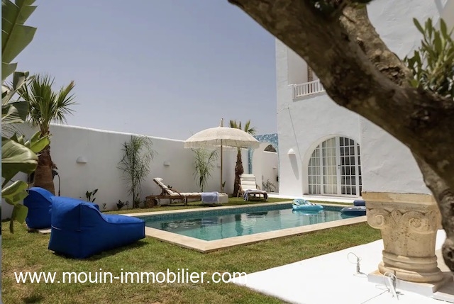 Hammamet Hammamet Location vacances Maisons Villa bluet hammamet vers birbouregba al3537