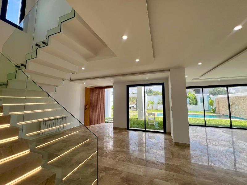 Hammamet Hammamet Vente Maisons V557 villa brune zone craxi h