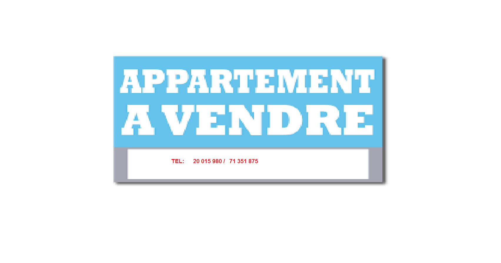 Bab Bhar Bab Bhar Vente Appart. 5 pices+ Bon occasion  l'avenue de carthage