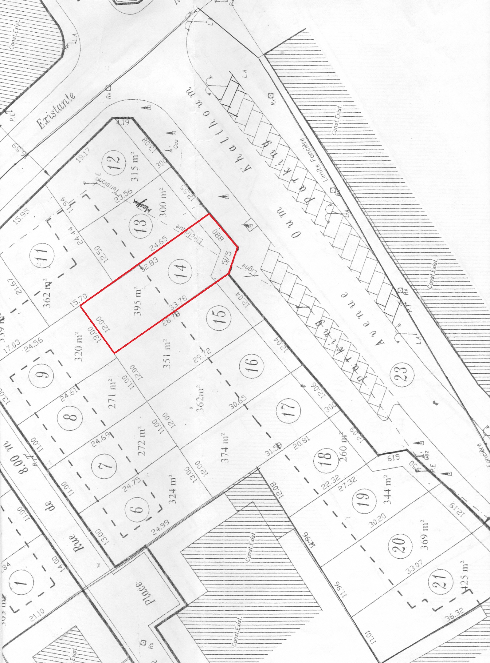 Nabeul Nabeul Bureaux & Commerces Surfaces Terrain commercial de 393m2 au centre ville nabeul
