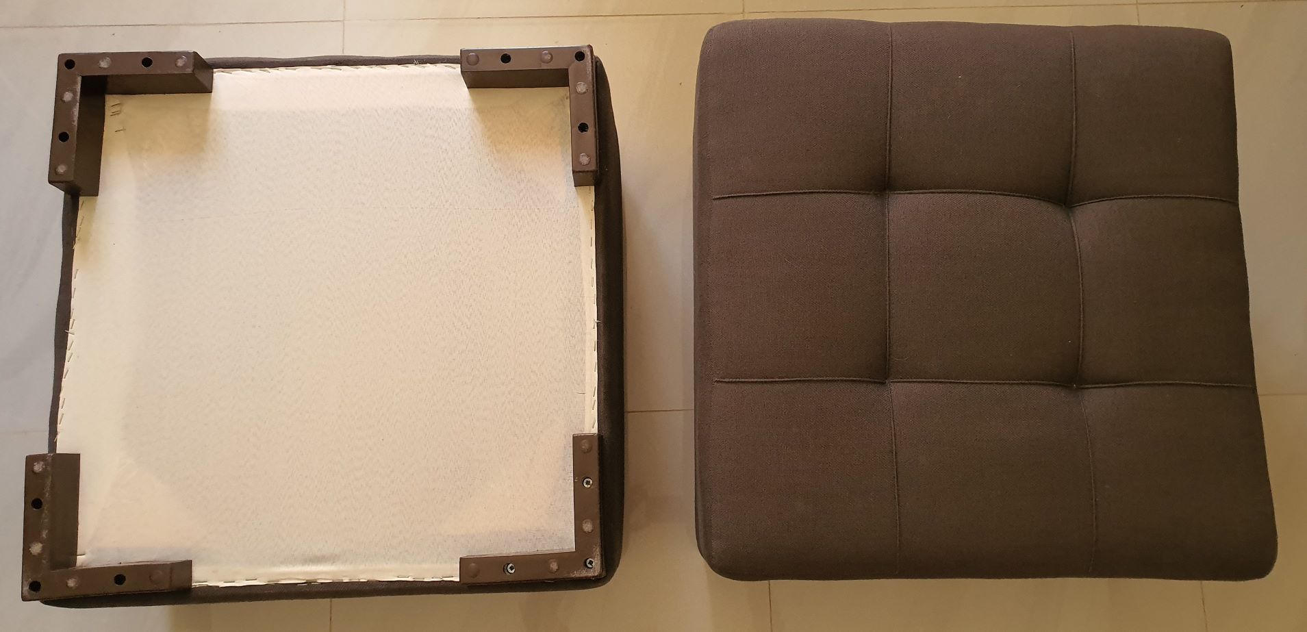Ariana Ville Riadh Landlous Salon - Salle  manger  Poufs et reposes pieds Pouf canaps et meubles divers
