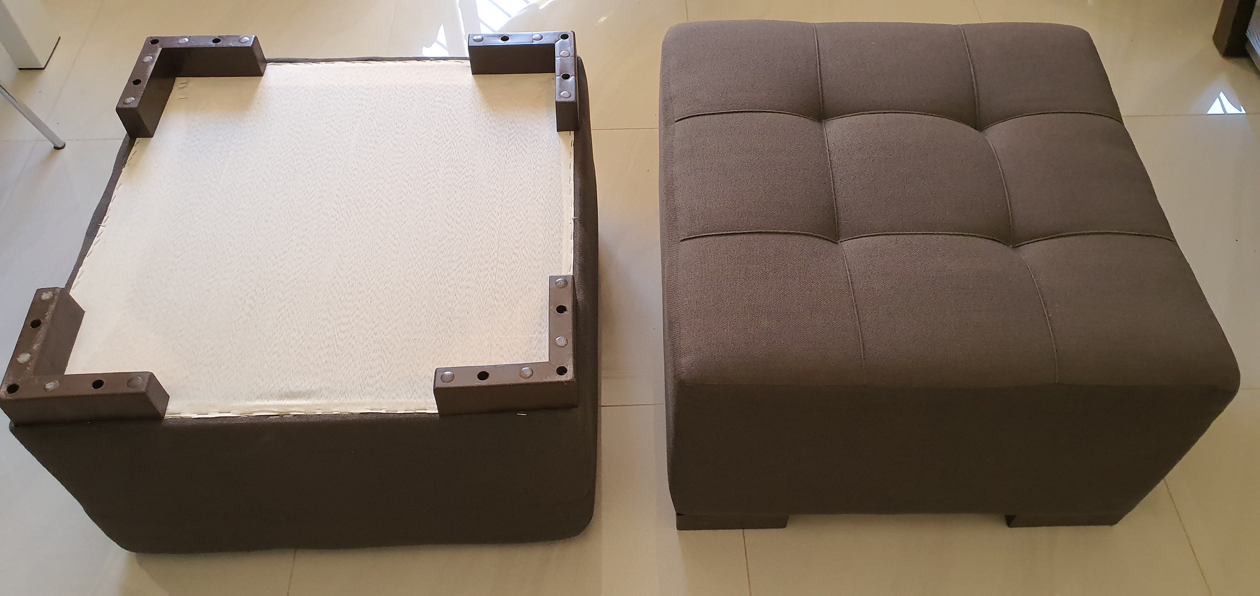 Ariana Ville Riadh Landlous Salon - Salle  manger  Poufs et reposes pieds Pouf canaps et meubles divers