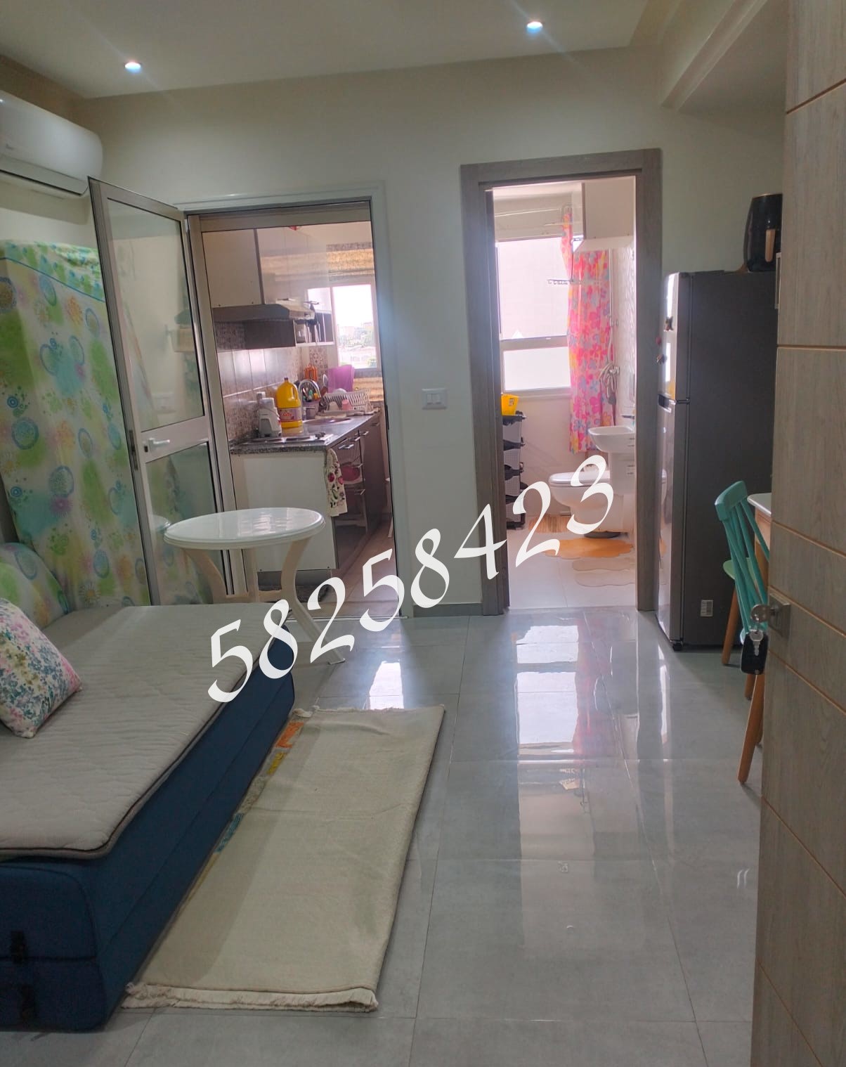 La Marsa El Aouina Vente Appart. 1 pice S plus 0 wahat  tel 58258423 fb 7772