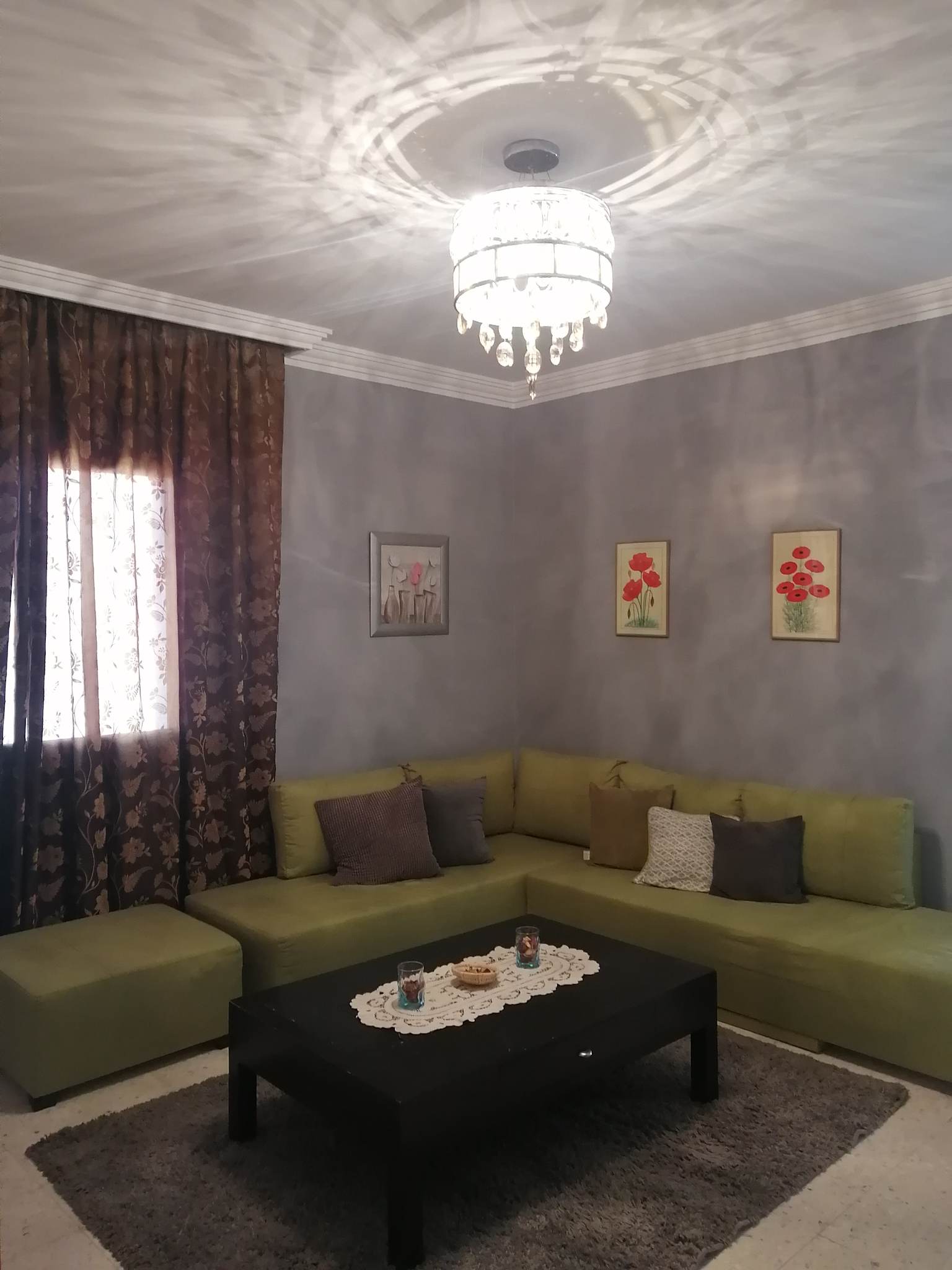 Hammam Chatt Borj Cedria Location vacances Appart. 2 pices S2 richement meubl