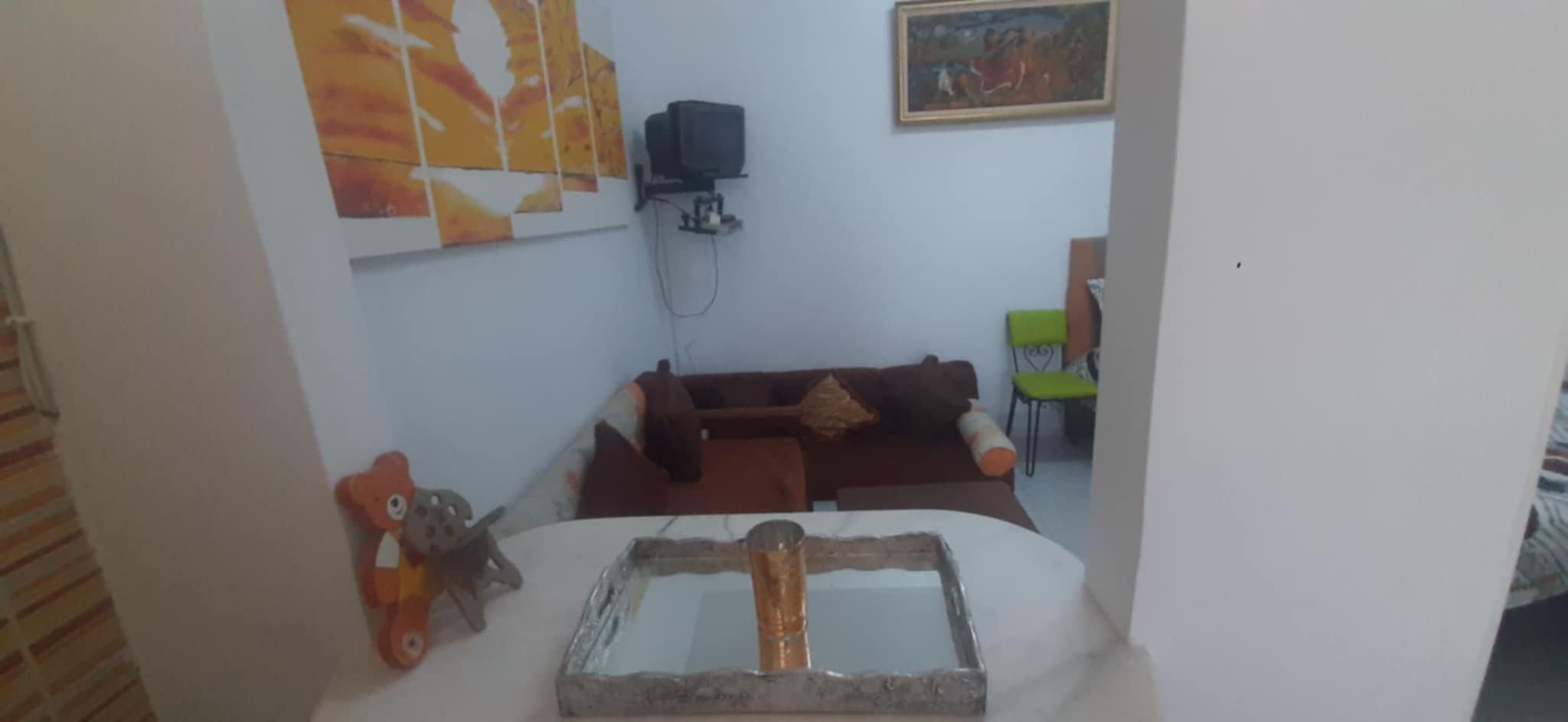 Bizerte Nord Cite El Korniche 1 Location vacances Appart. 1 pice Studio meubl  quelques mtre de la plage