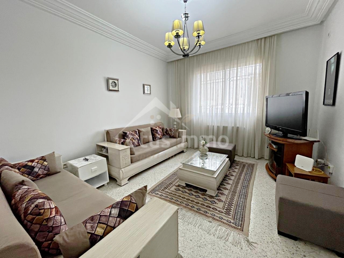 Ariana Ville Riadh Landlous Vente Appart. 3 pices S2  riadh landalous parc ennahli