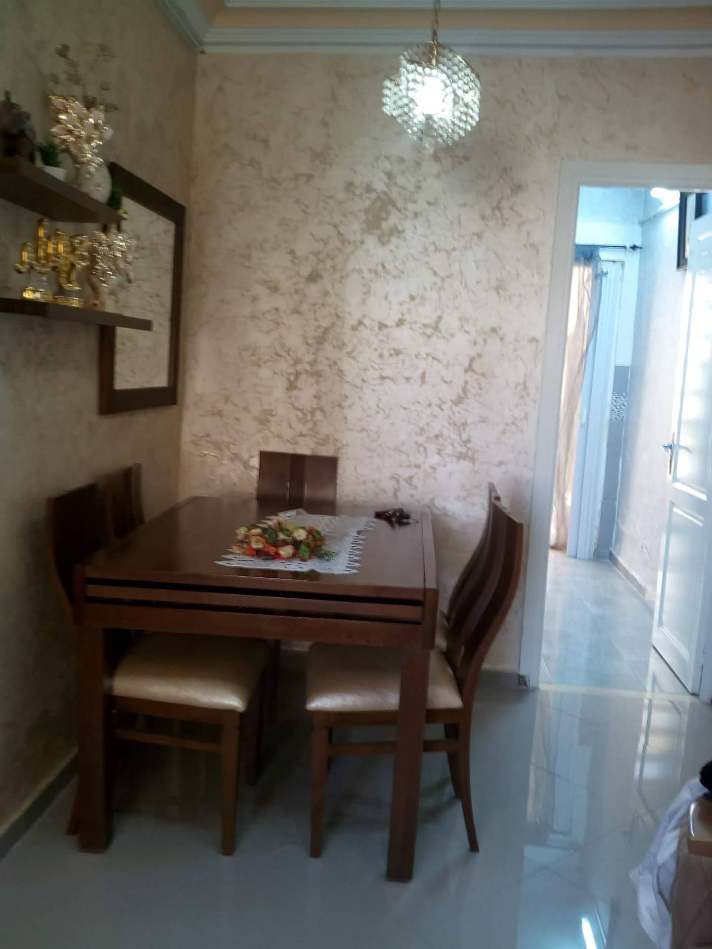 Raoued Cite Ennour Jaafar Vente Appart. 3 pices Appartement