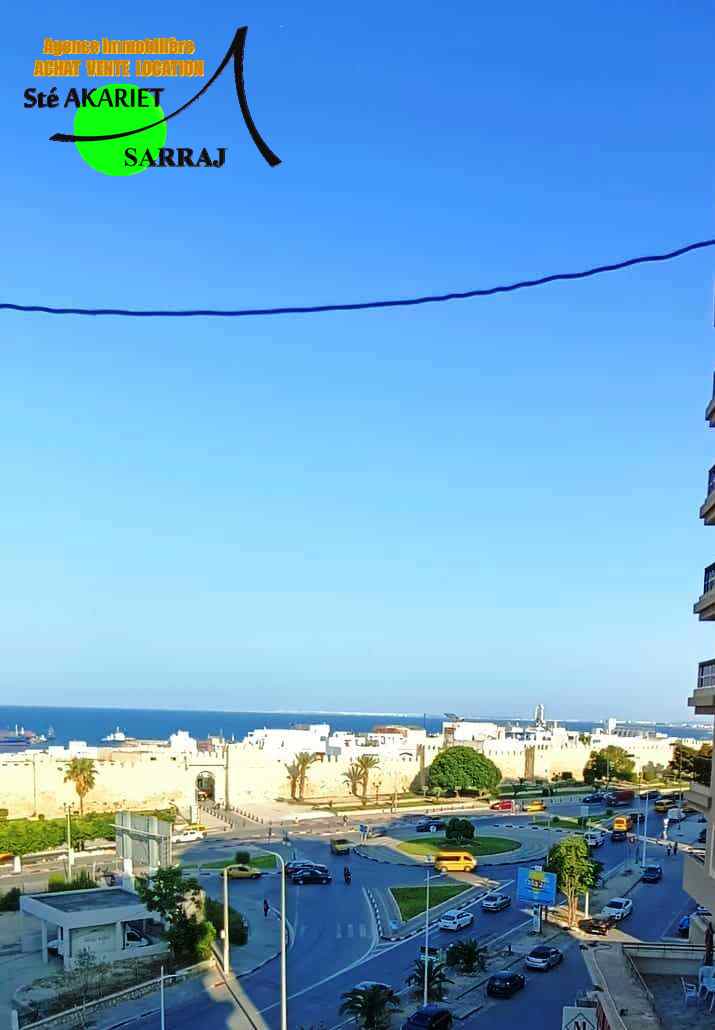Sousse Ville Sousse Vente Appart. 4 pices Appartement vue de mer s3  centre ville sousse
