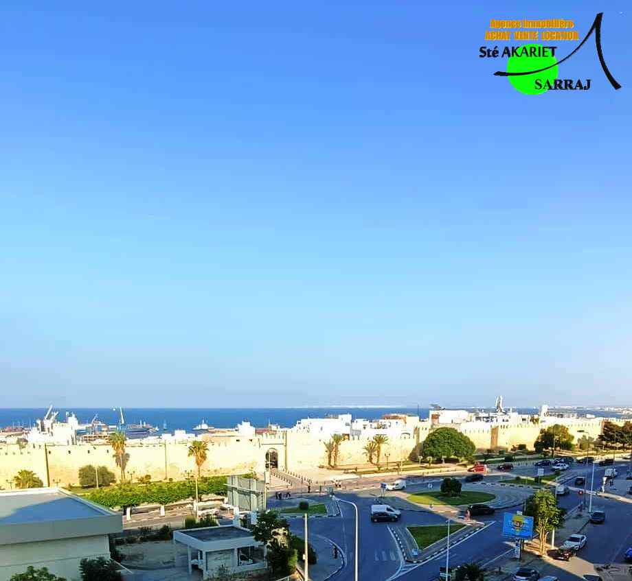 Sousse Ville Sousse Vente Appart. 4 pices Appartement vue de mer s3  centre ville sousse