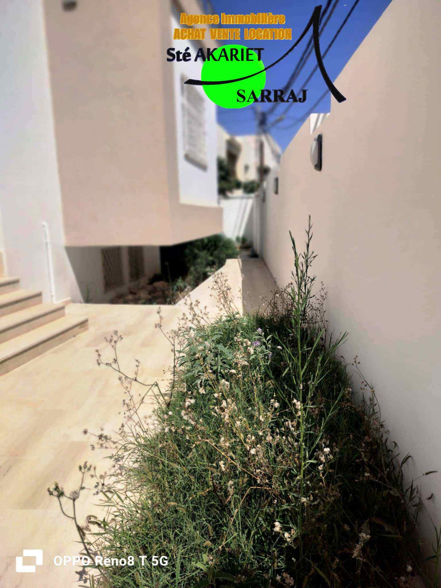 Sousse Jaouhara Sousse Khezama Vente Maisons Villa style triplex neuf et jamais habit  khzema