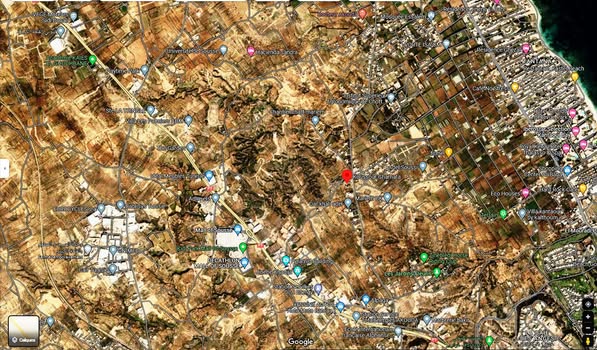 Akouda Chatt Meriem Terrain Terrain nu Terrain 300m vue de mer  koussour gharnata