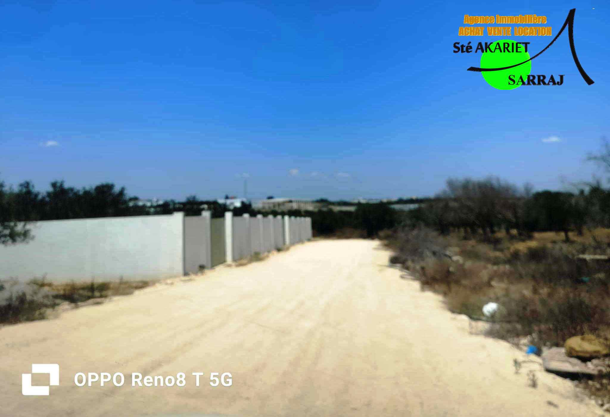 Akouda Chatt Meriem Terrain Terrain agricole Offre nouveau lotissement priv  rmila