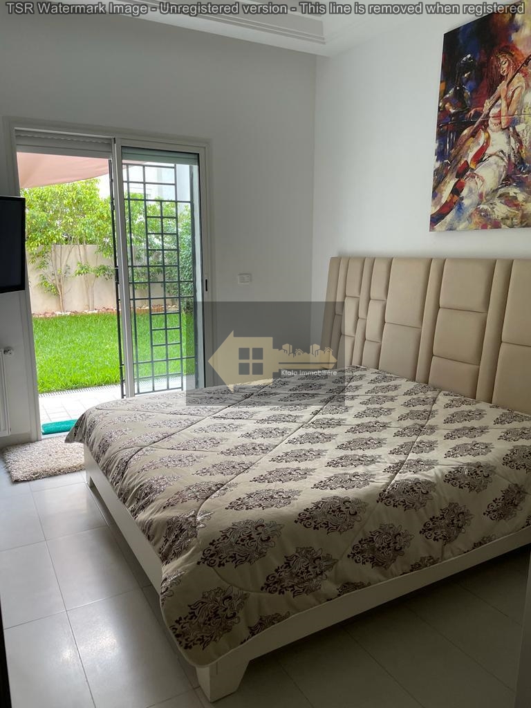 La Marsa El Aouina Vente Appart. 3 pices Aouina vnt s2 avec jardin