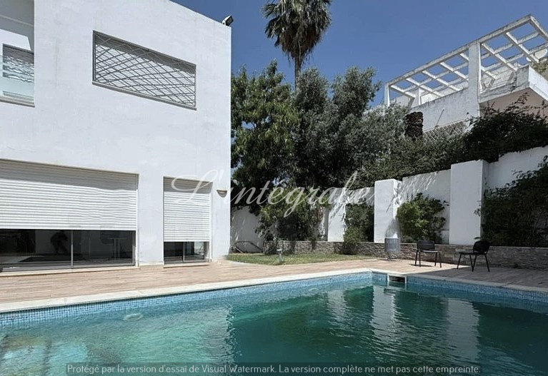 El Menzah El Menzah 1 Location Maisons Une magnifique villa avec piscine