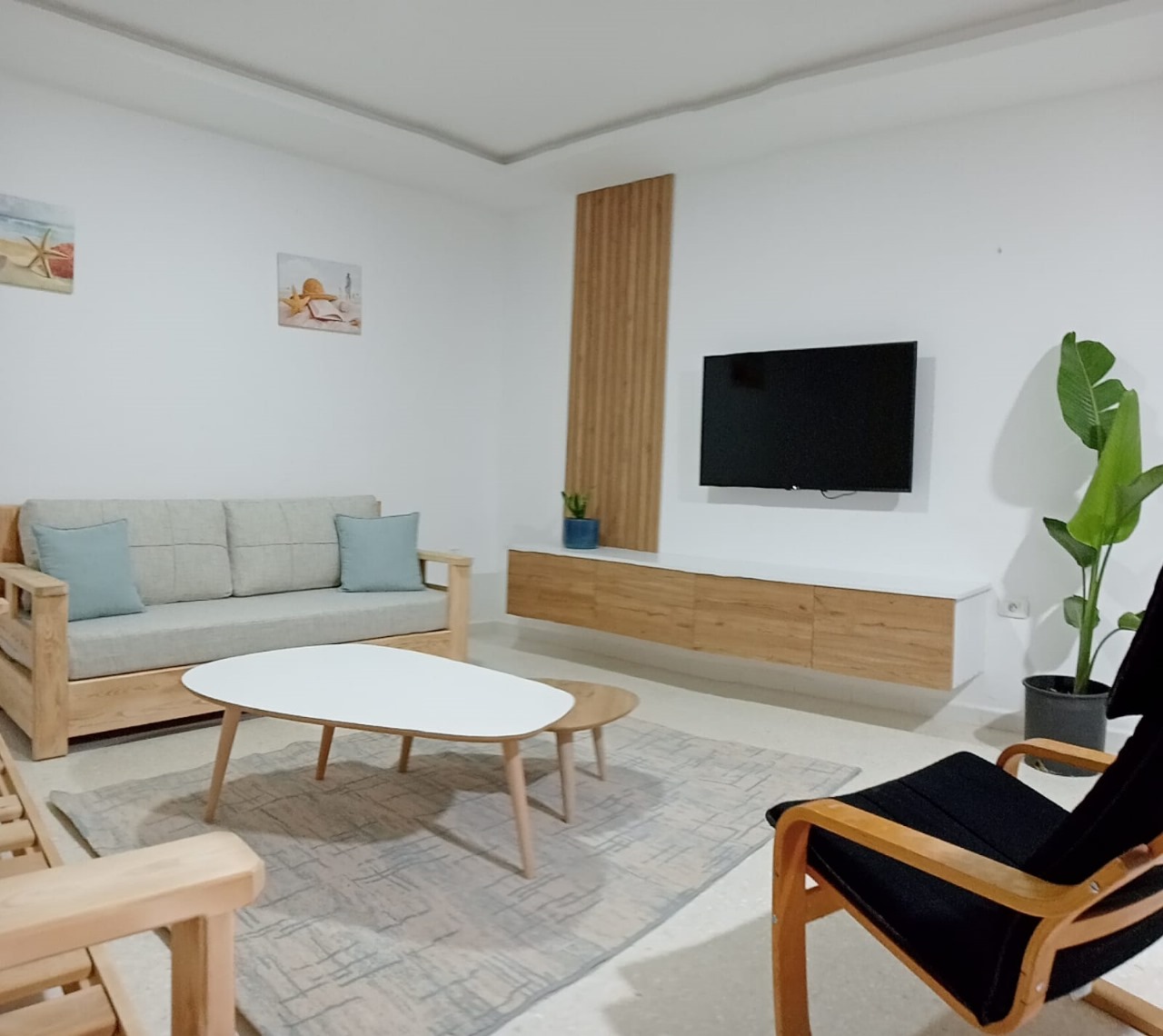 Hammam El Ghezaz Hammam El Ghezaz Location vacances Appart. 2 pices Appartement rdc avec piscine  plage hammam ghezez