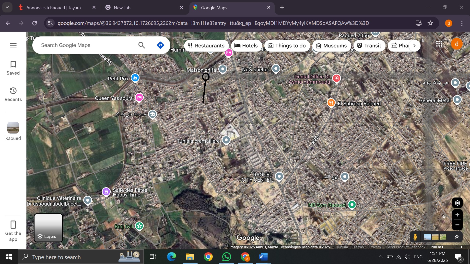 Raoued Cite Chaker Vente Maisons Maison s plus 2