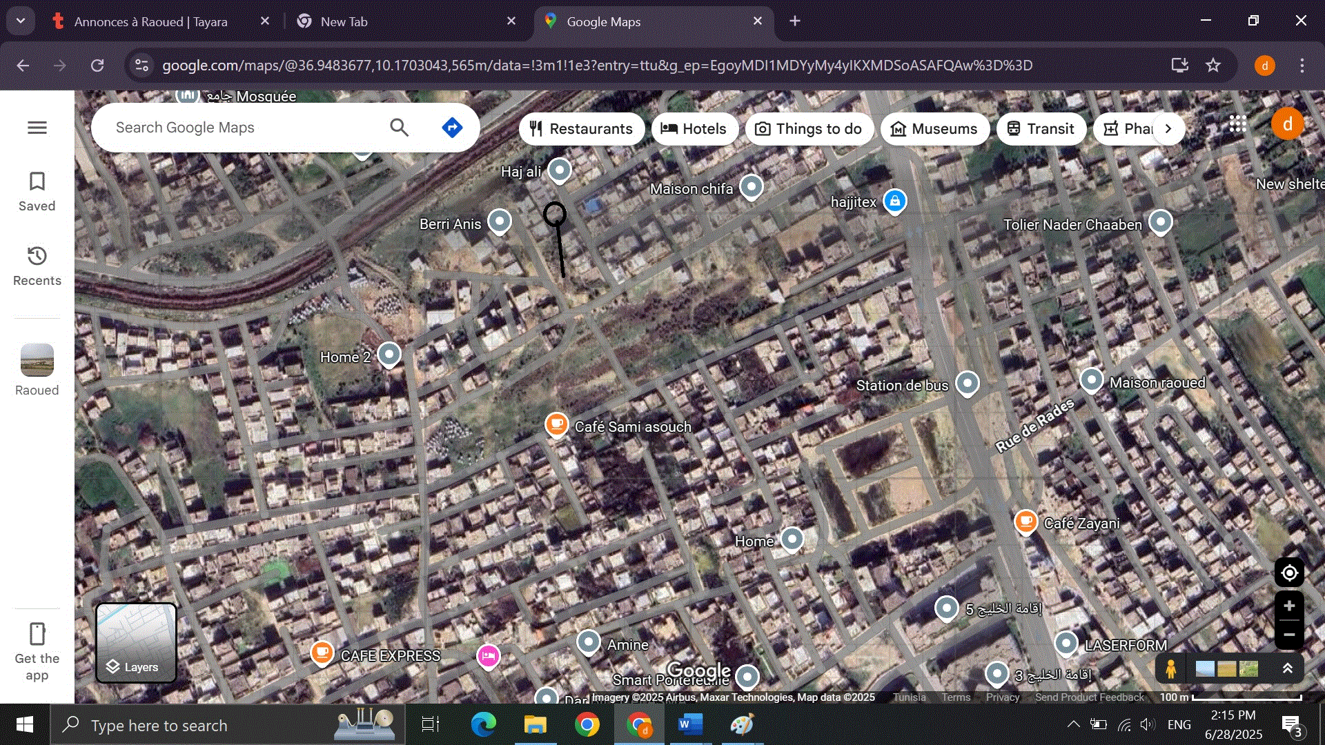 Raoued Cite Chaker Vente Maisons Maison s plus 2