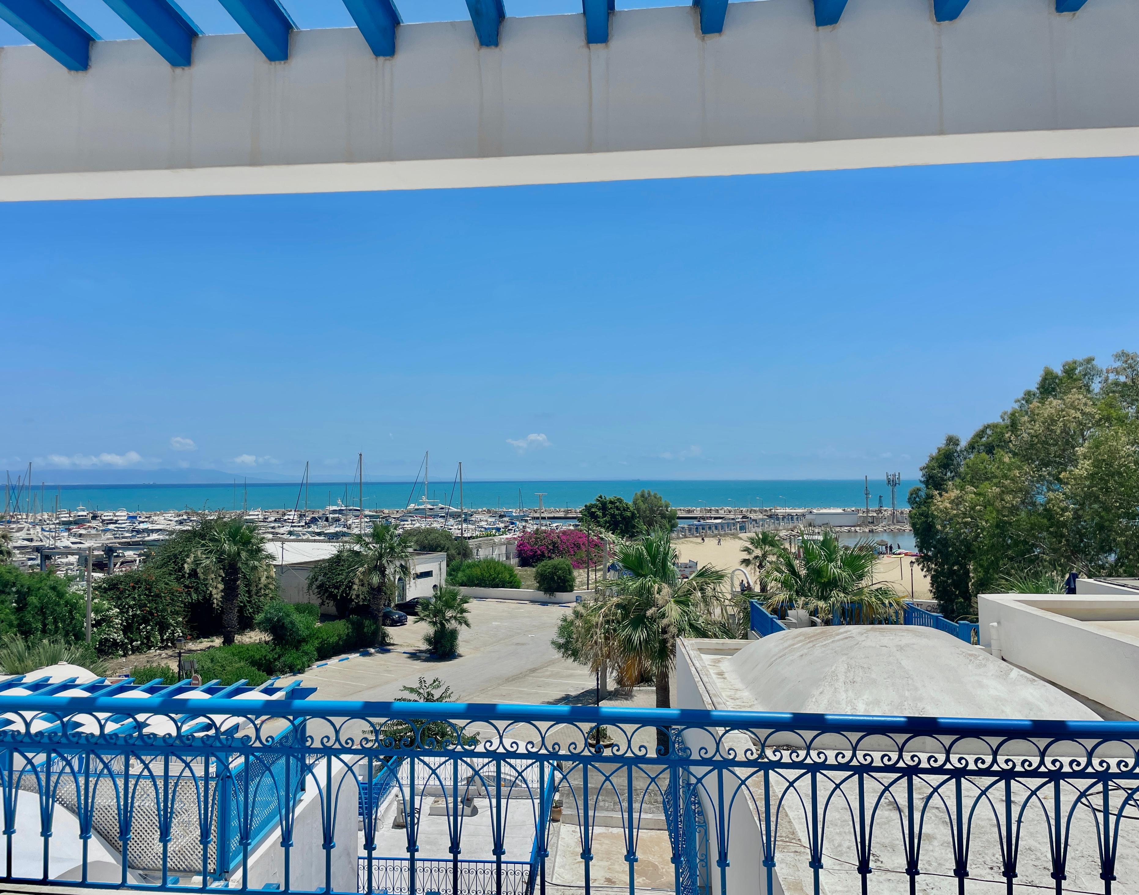 Carthage Sidi Bousaid Location Appart. 4 pices Duplex de luxe vue sur mer