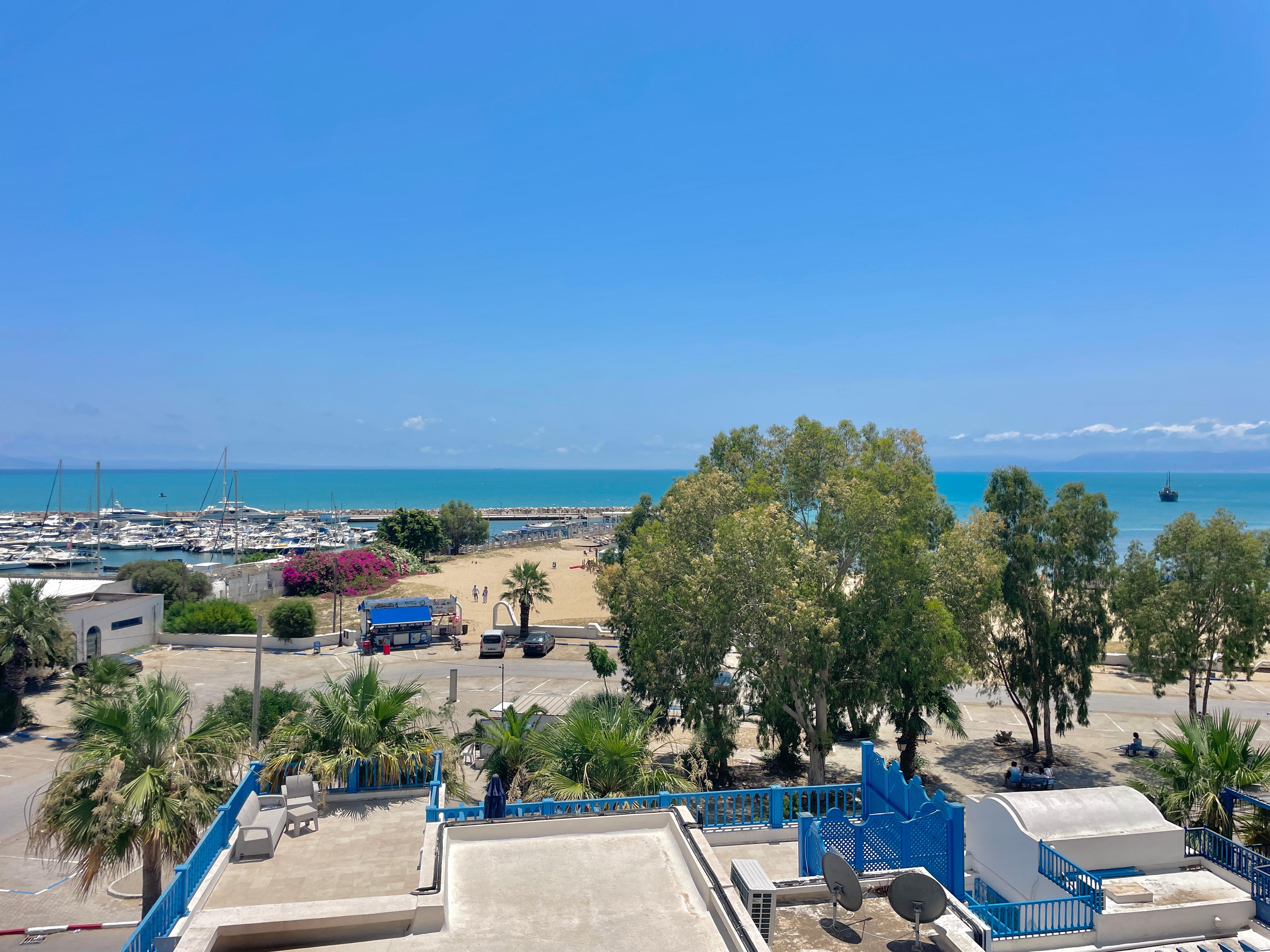 Carthage Sidi Bousaid Location Appart. 4 pices Duplex de luxe vue sur mer