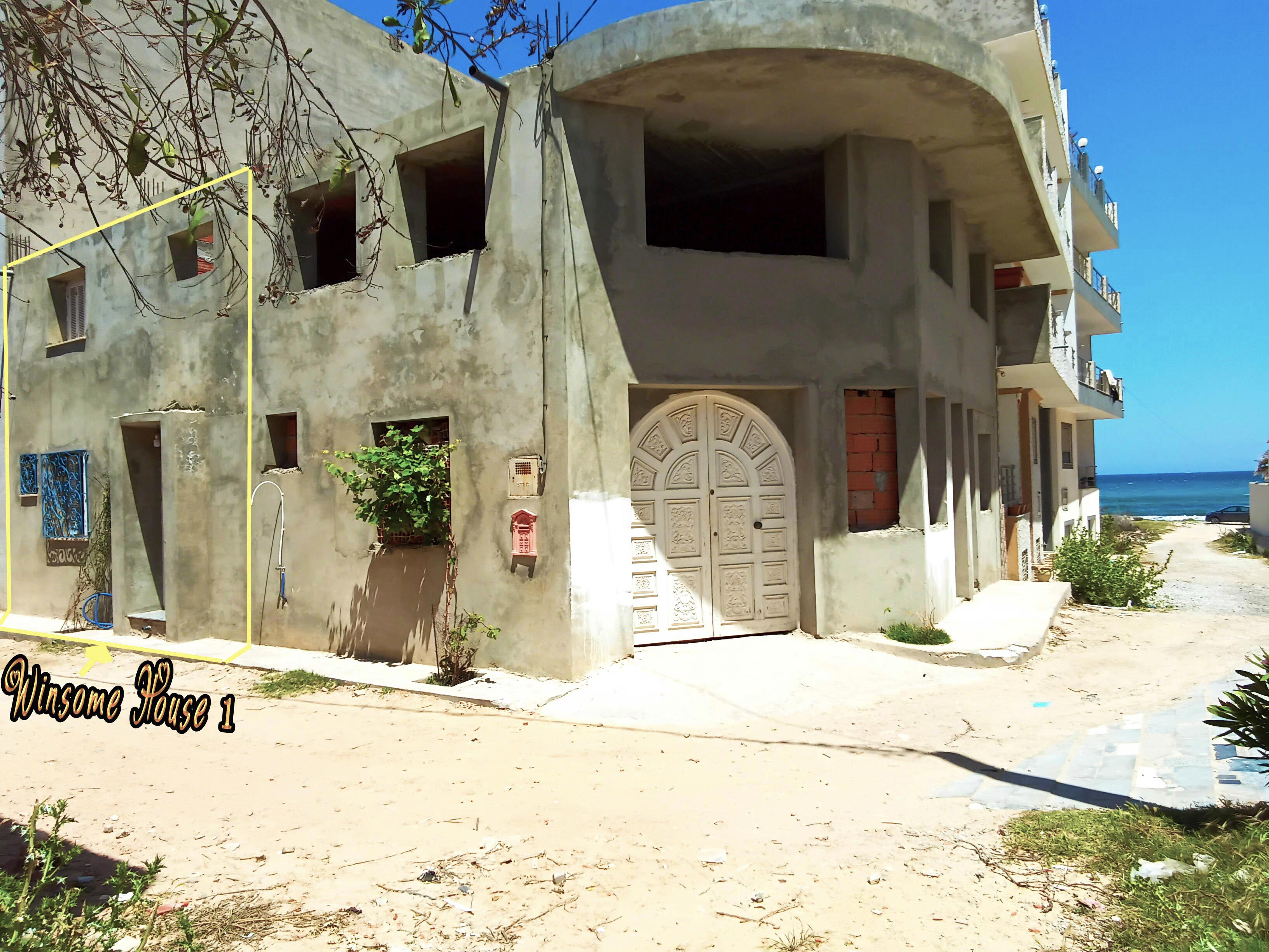 Ksour Essaf Cite El Menagua Location vacances Maisons Maison  1 minute  pied du mer dans mnakaa