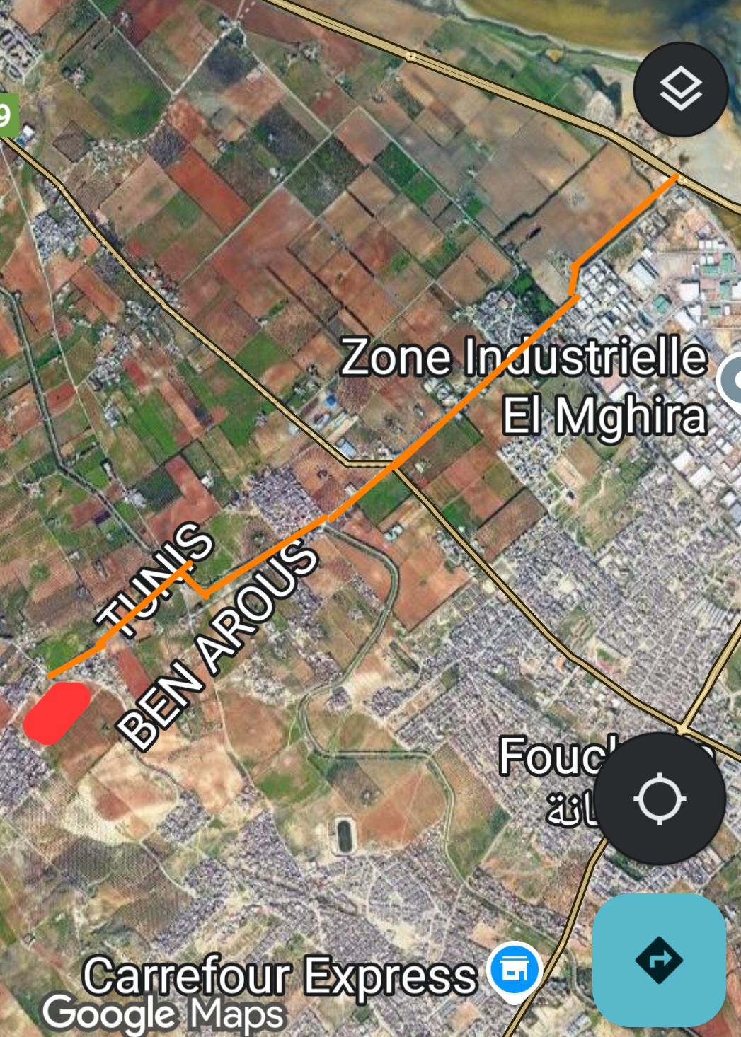 Mohamadia Cite Taieb Mhiri Terrain Terrain nu 10 hectares  mhamdia