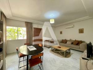 La Marsa Cite El Khalil Location Appart. 1 pice  dun appartement meubl avec hh-ref5736a