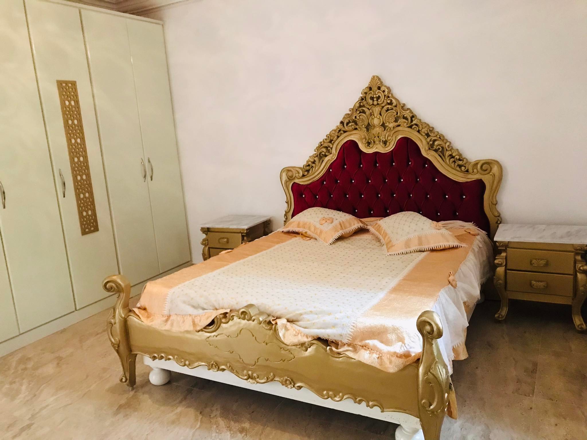 Hammamet Cite Chraf Location Appart. 3 pices Maison meubl et climatis  hammamet