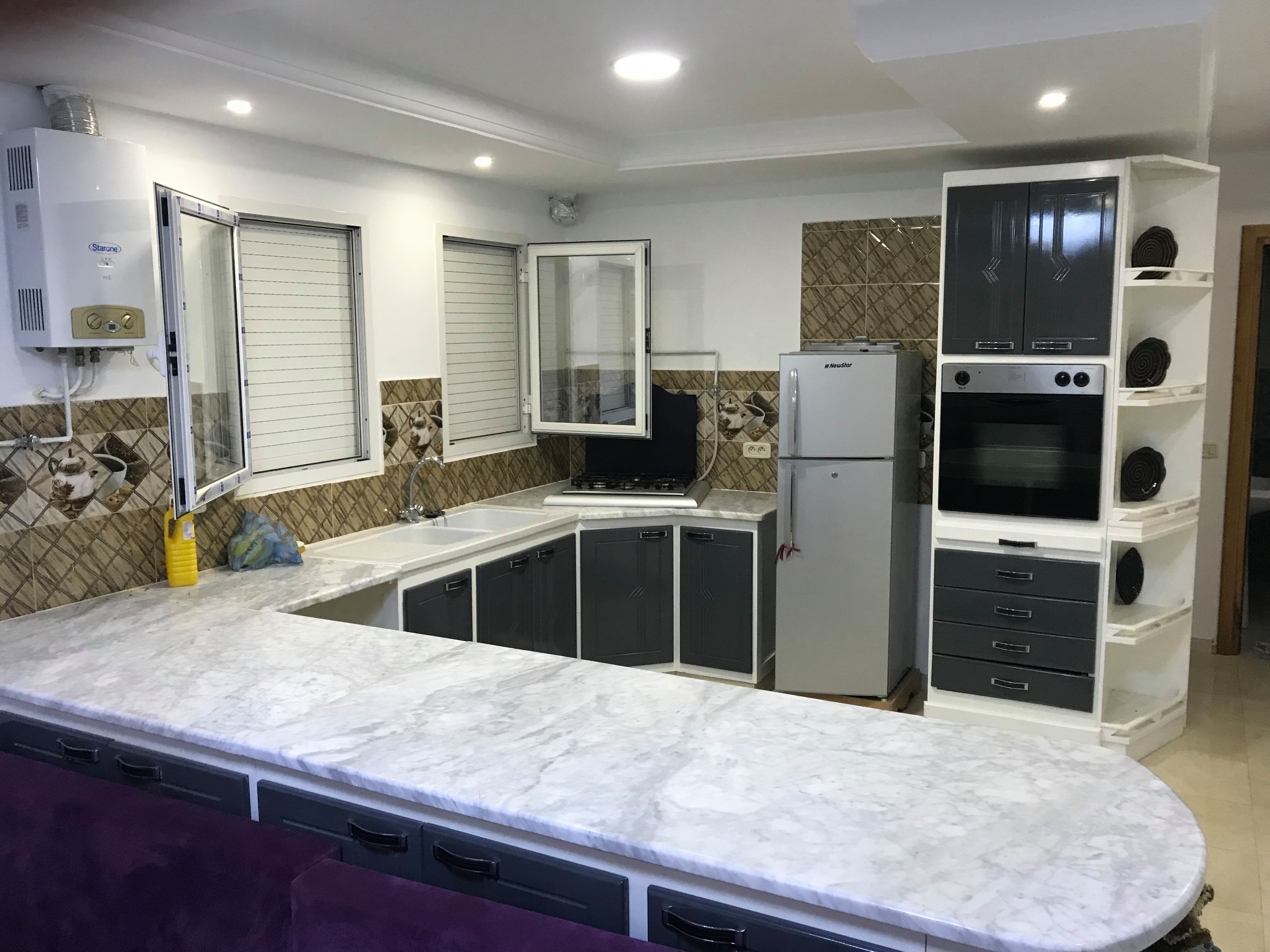 Hammamet Cite Chraf Location Appart. 1 pice Appartement  meubl et climatis