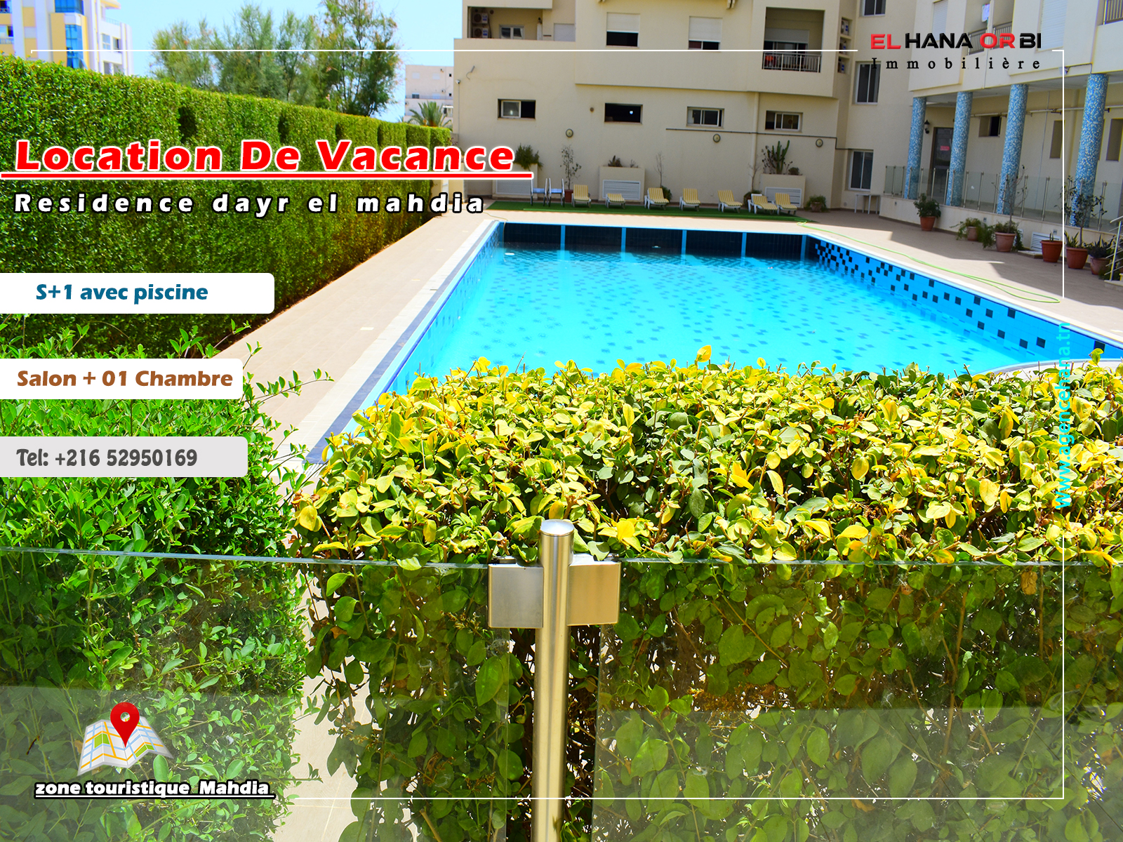 Mahdia Mahdia Location vacances Appart. 1 pice App s1  dyar el mahdia