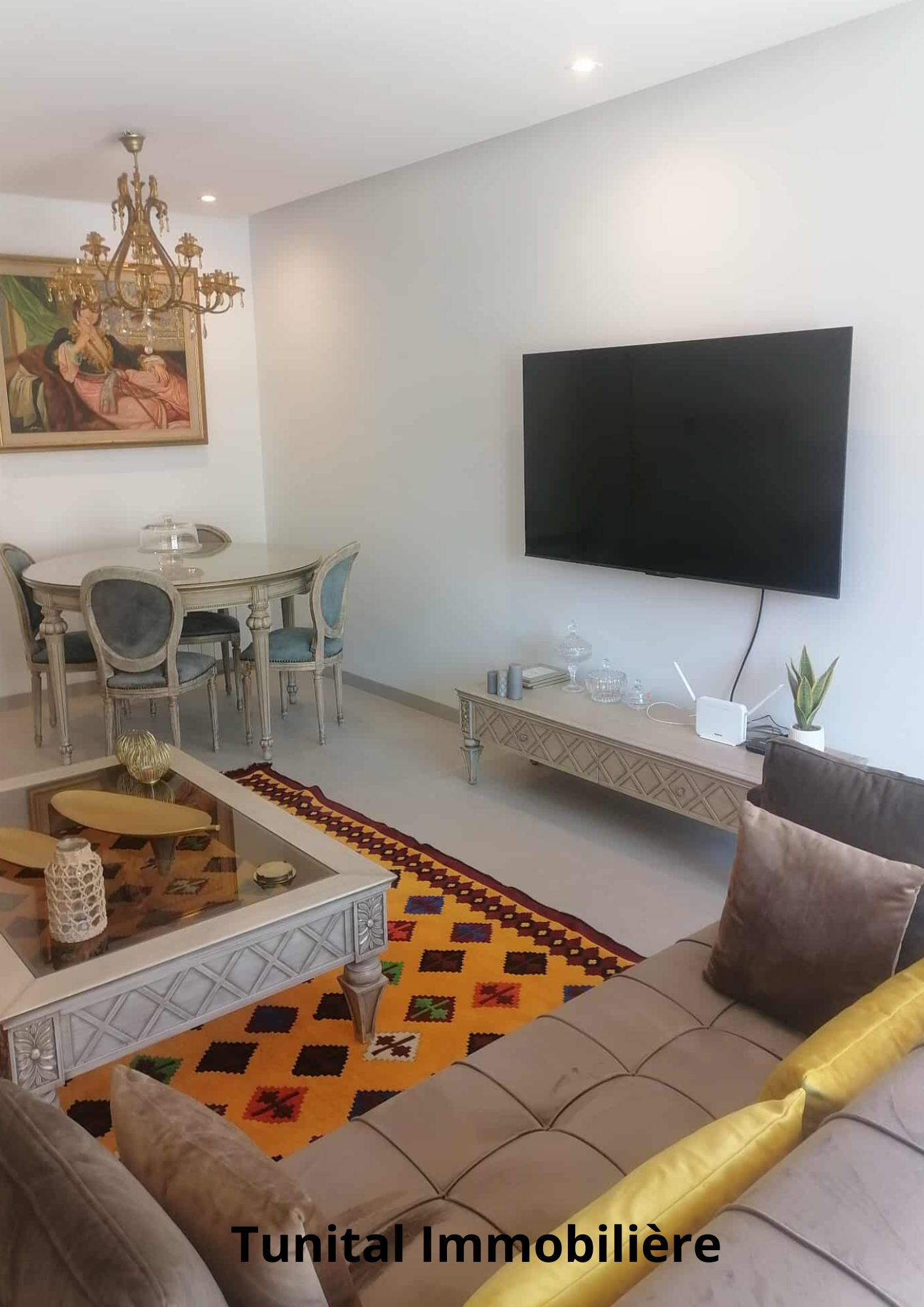 Ain Zaghouan Ain Zaghouan Location Appart. 2 pices Ain zaghouan nord appartement meubl luxueux