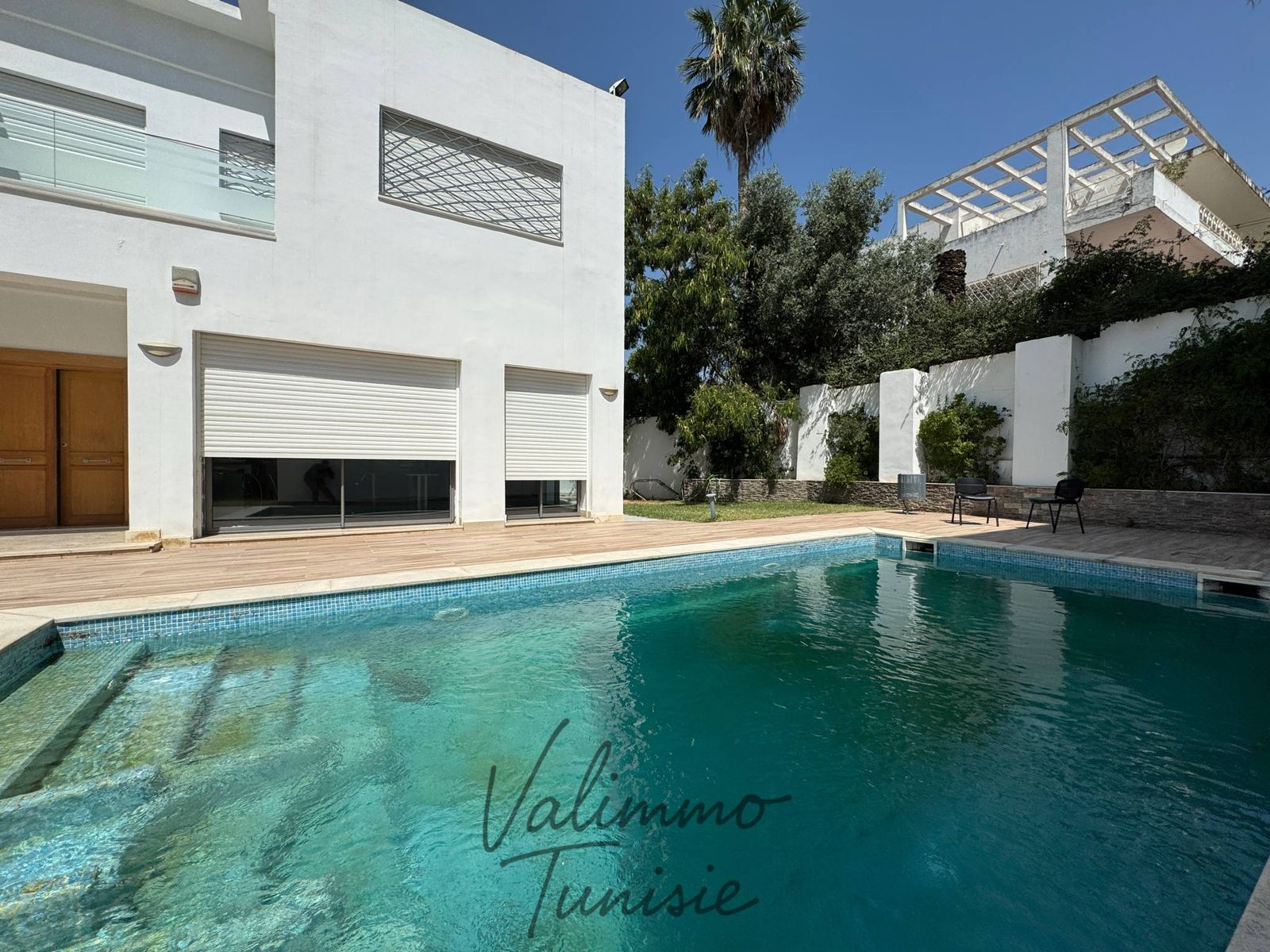 El Menzah El Menzah 1 Location Maisons Une villa s5 avec piscine   menzah 1
