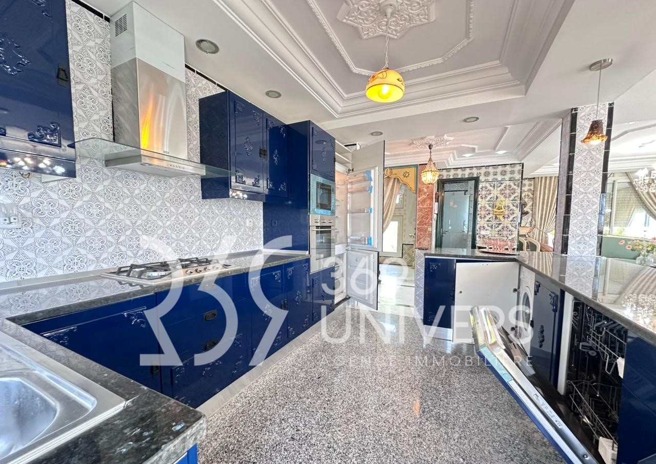 La Marsa Gammart Location Duplex Duplex meuble  gammarth ref rd067