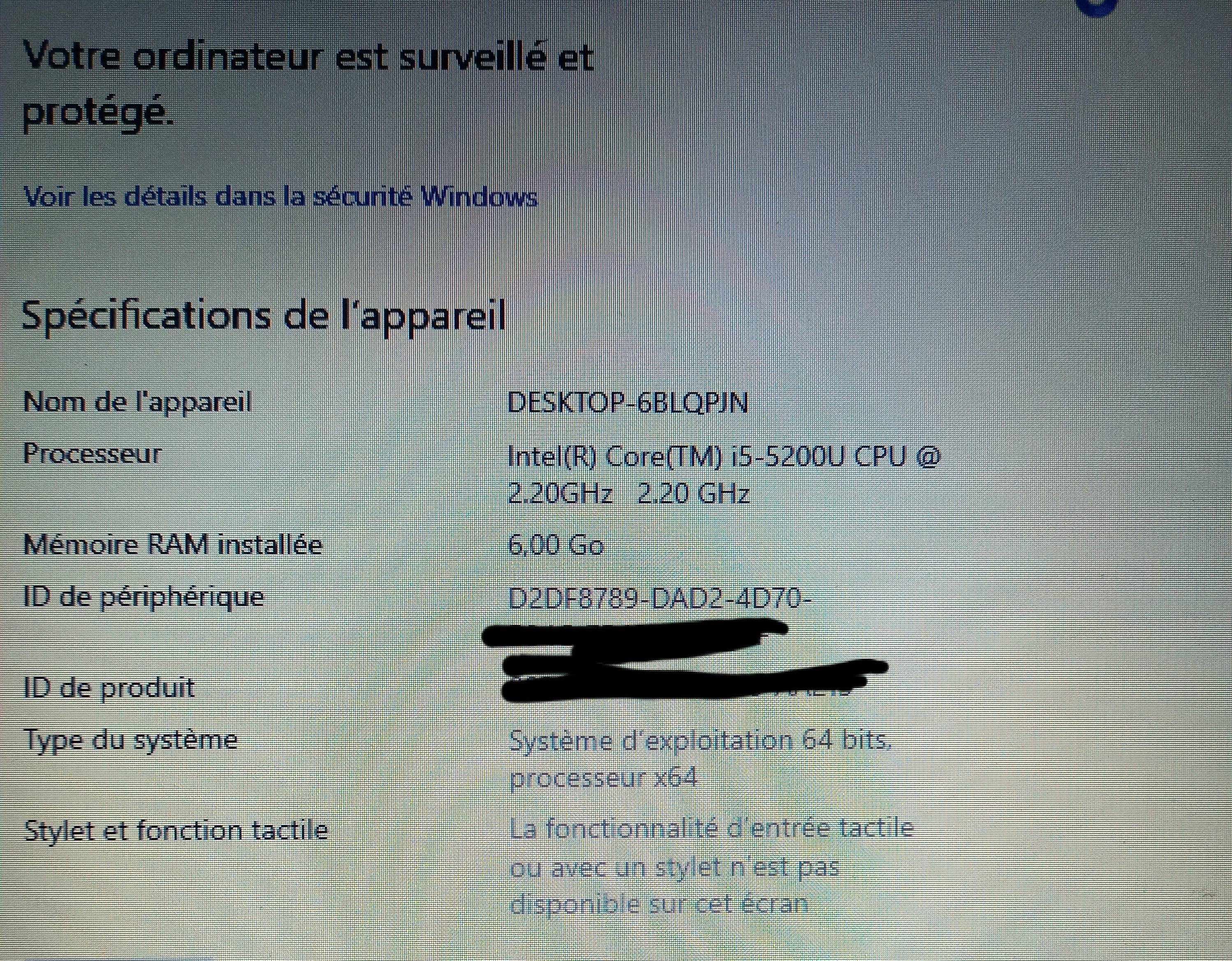 El Mourouj Cite El Mourouj 3 Bis HP  / Compaq Autre Pc hp  tat comme neuf