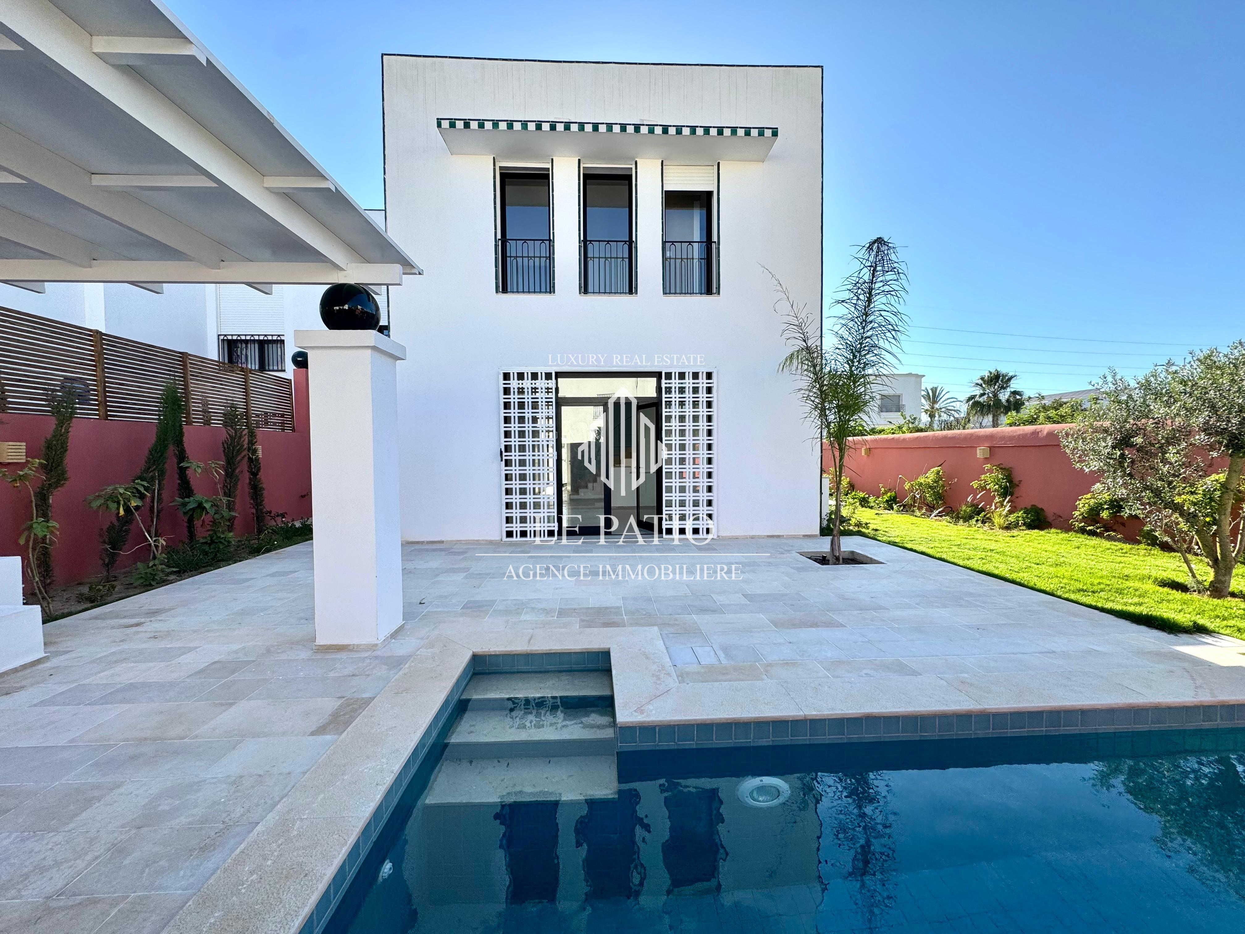 La Marsa Sidi Daoud Location Maisons Villa neuve avec piscine s5