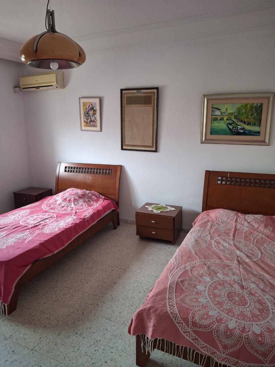 Ariana Ville El Menzah 7 Location Appart. 4 pices Grand appartement meubl