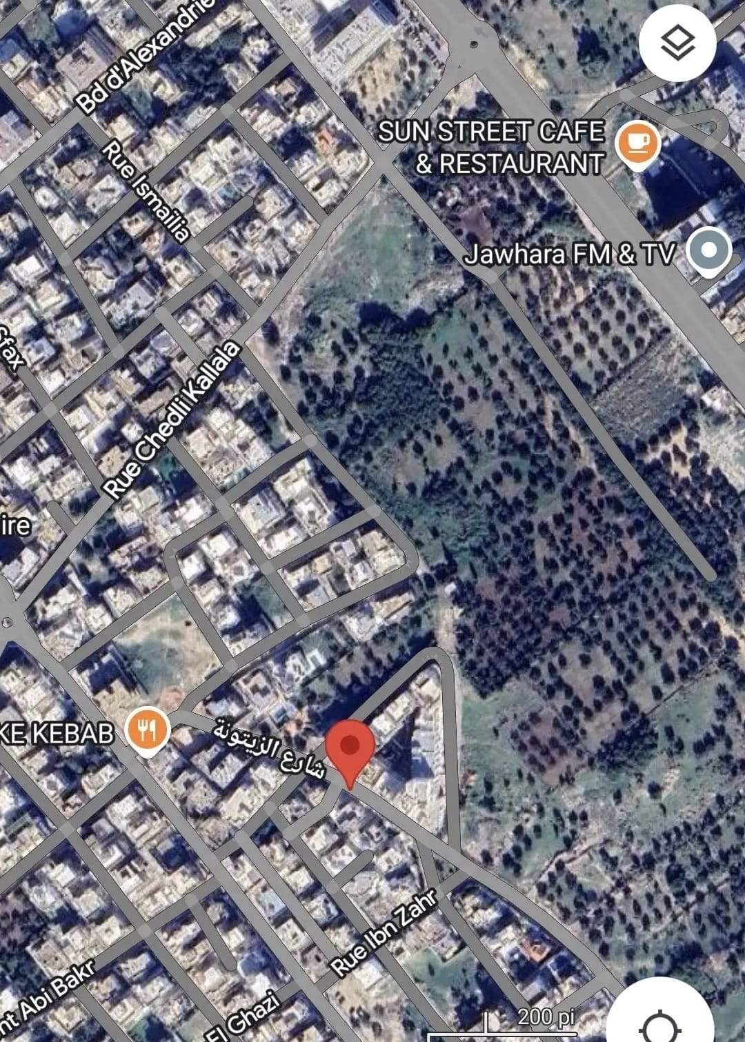 Sousse Jaouhara Sousse Khezama Terrain Terrain nu Terrain khezama est 730  titre bleux