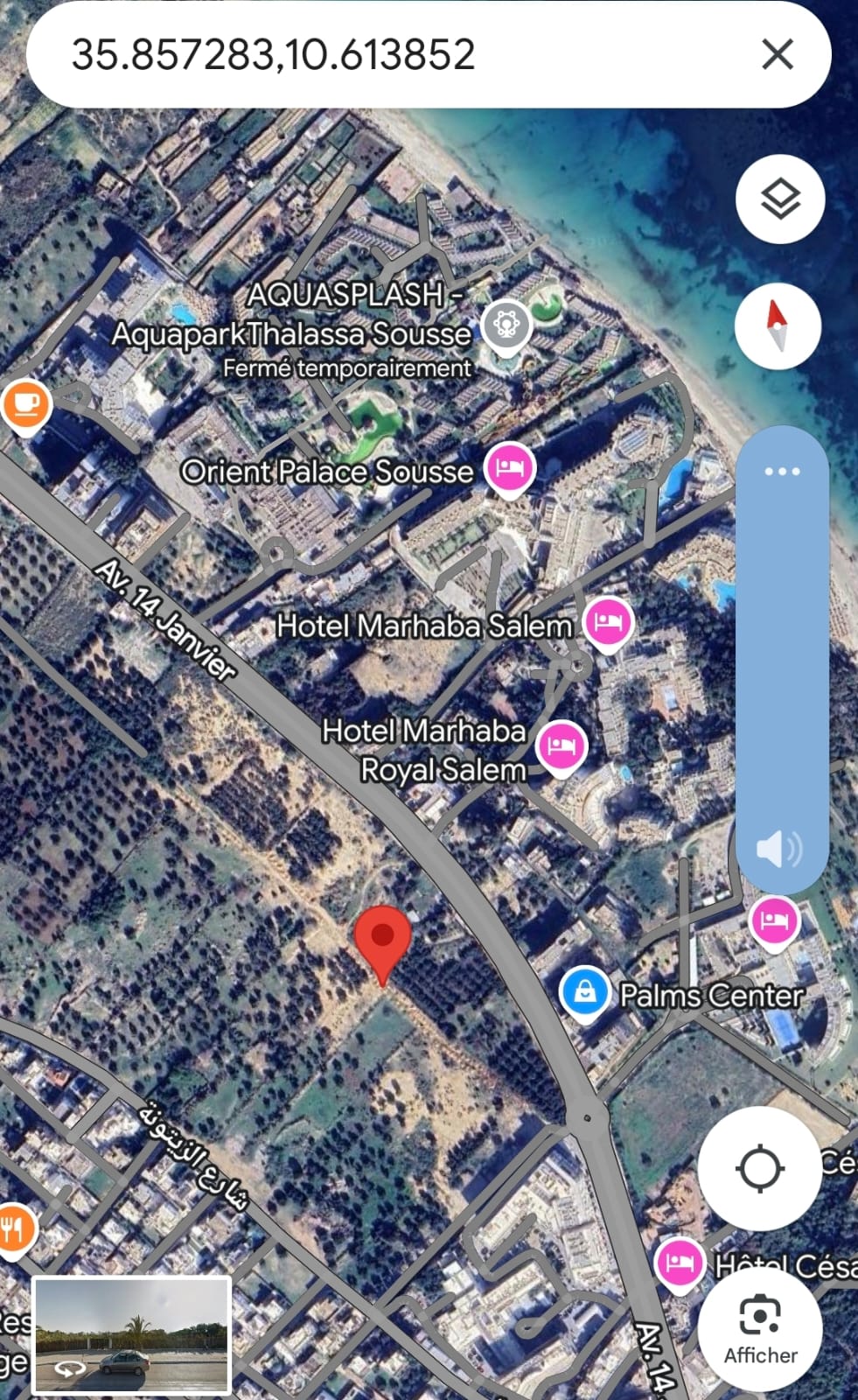 Sousse Jaouhara Sousse Khezama Terrain Terrain nu Terrain premium route touristique en face jwahrafm