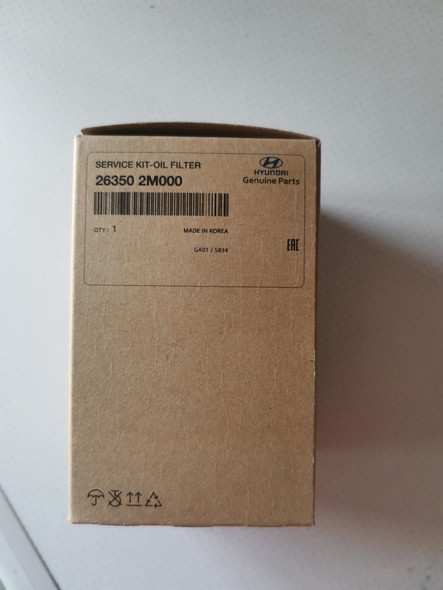 Ariana Ville Ariana Pices Dtaches Filtres Filtre  huile original hyundai 26350 2m000