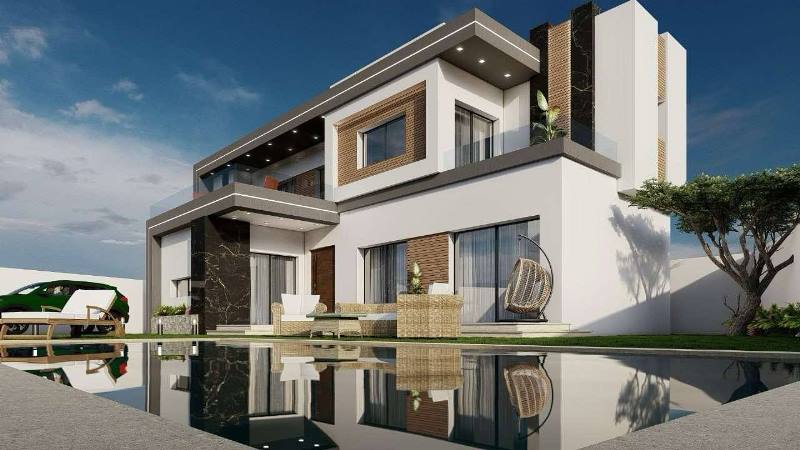 Hammamet Hammamet Vente Appart. 5 pices+ V549 villa parfois