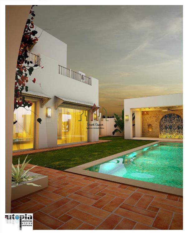 Hammamet Hammamet Vente Appart. 5 pices+ V547 villa folla 2