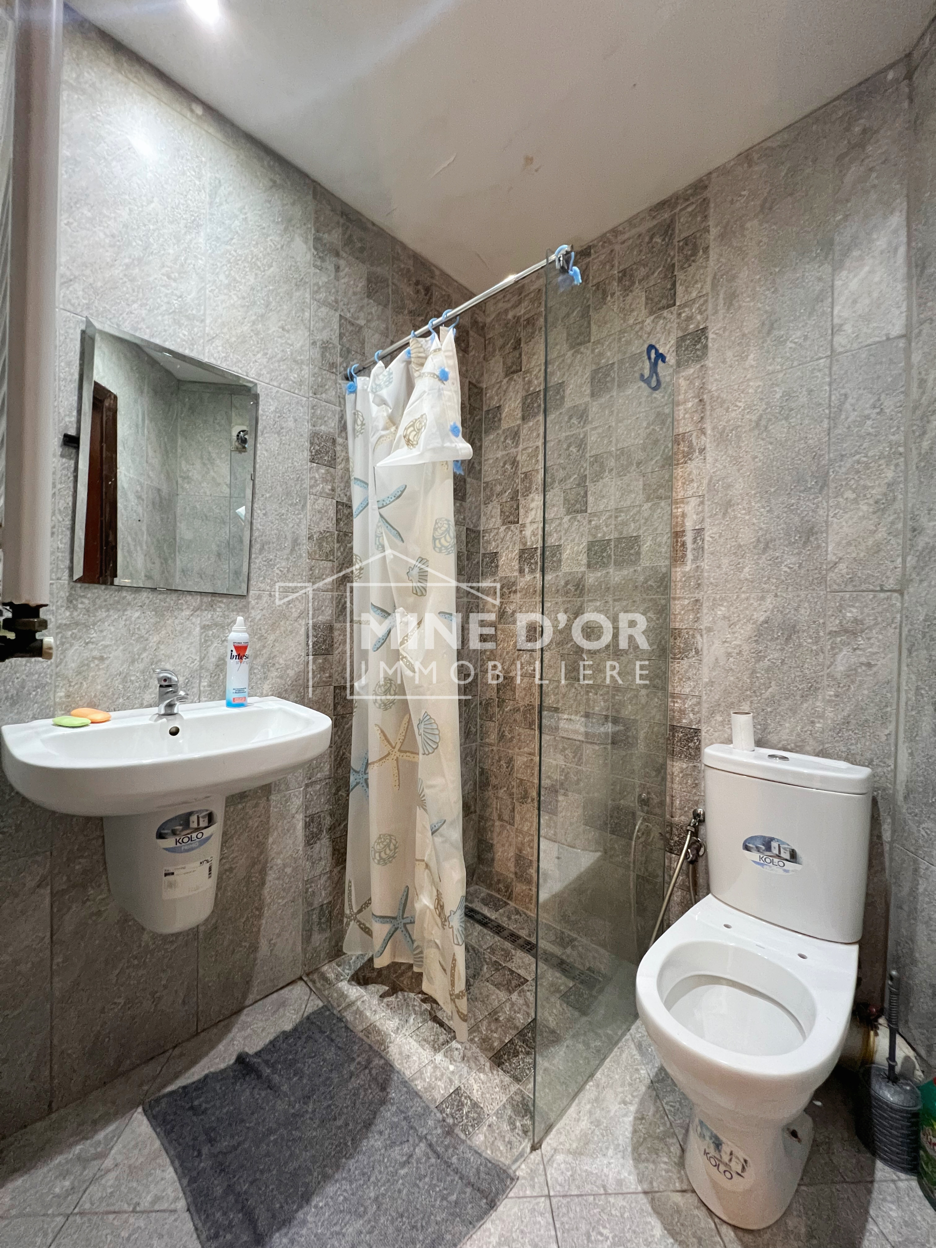 Cite El Khadra Zone urbaine nord Vente Appart. 2 pices Av apprt s1 rnov au coeur de centre urbain nord