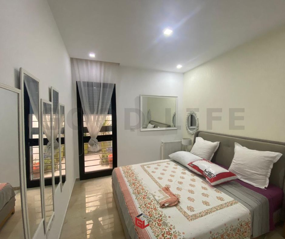 Ain Zaghouan Ain Zaghouan Location Appart. 2 pices S1 meubl au rdc  ain zaghouan