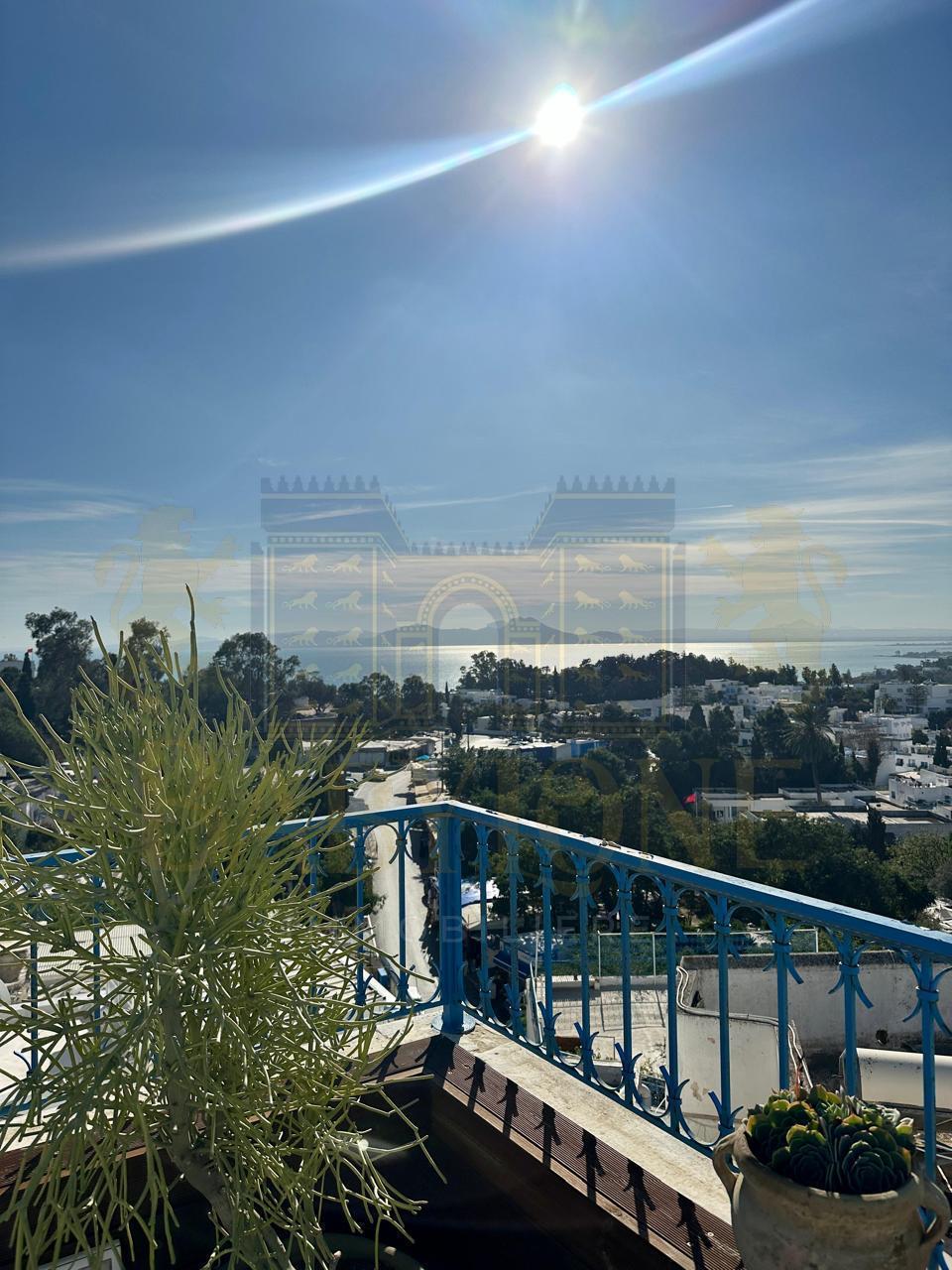 Carthage Sidi Bousaid Location Duplex Duplex avec une vue  sidi bou said