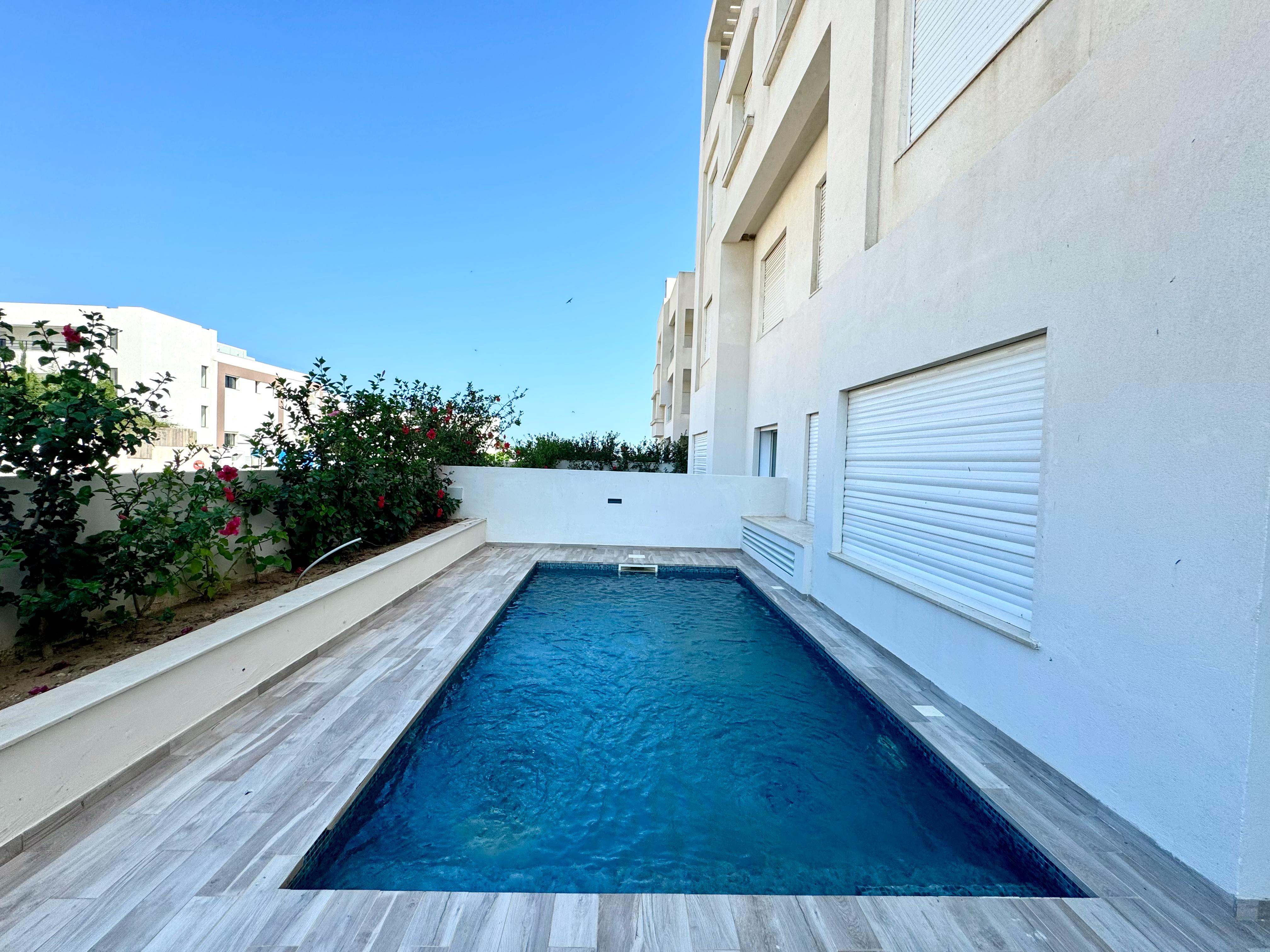 La Marsa Gammart Location Appart. 4 pices S3 haut standing   gammarth