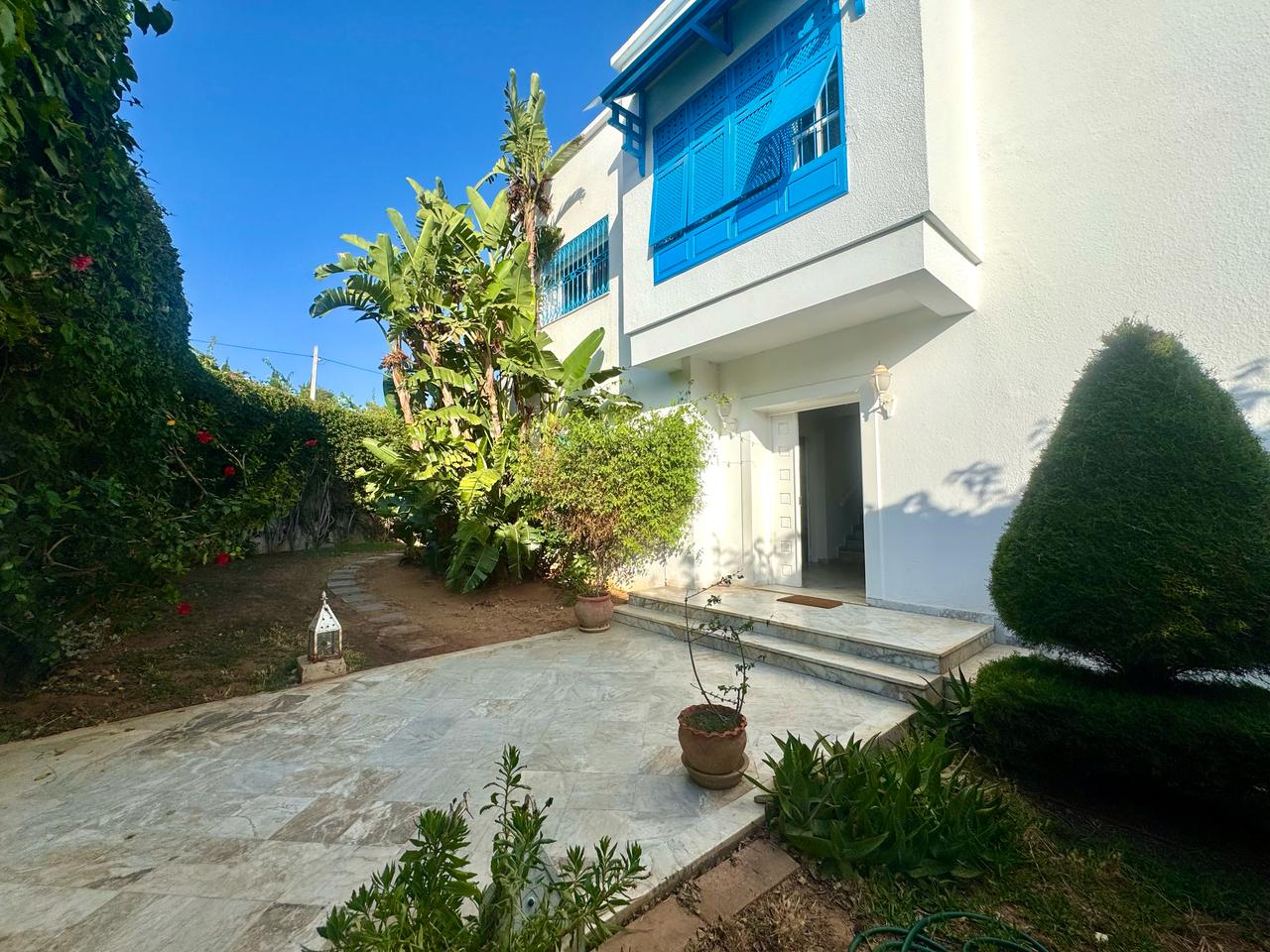 La Marsa Gammart Location Maisons Villa avec piscine  gammarth