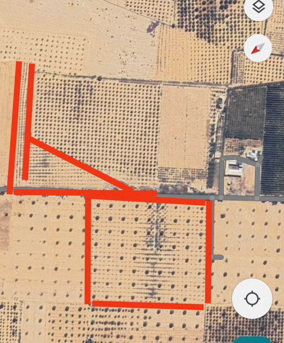 Gafsa Nord Echabiba Terrain Terrain agricole Terrain  gafsa nord  prs de la route principale