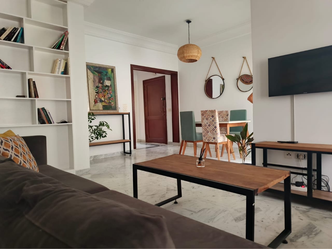 Ain Zaghouan Ain Zaghouan Location Appart. 3 pices Appartement s2 meubl  ain zaghouan nord